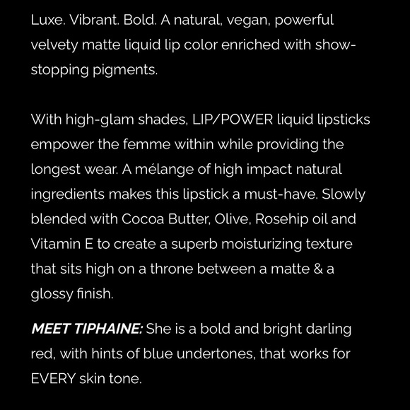 Josephine lip power liquid lipstick - Picture 9 of 9